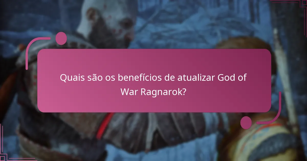 Como a atualização se compara a permanecer na versão atual?